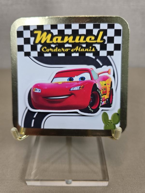 12 Tarjetas Cars 2