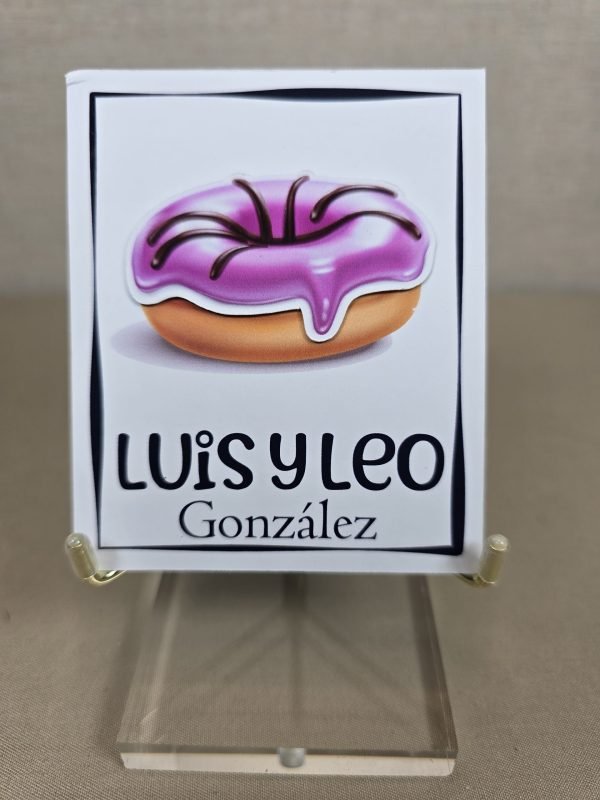 12 Tarjetas Dona