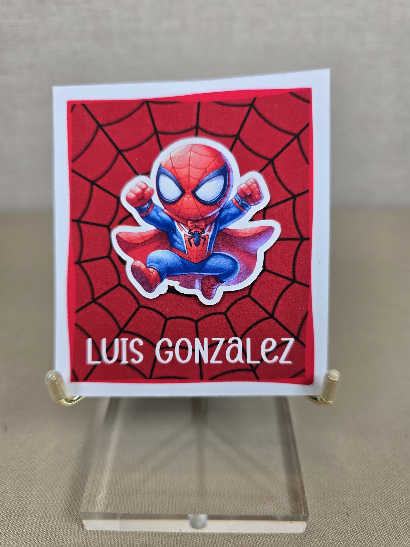12 Tarjetas 3D Superheroes - Image 2