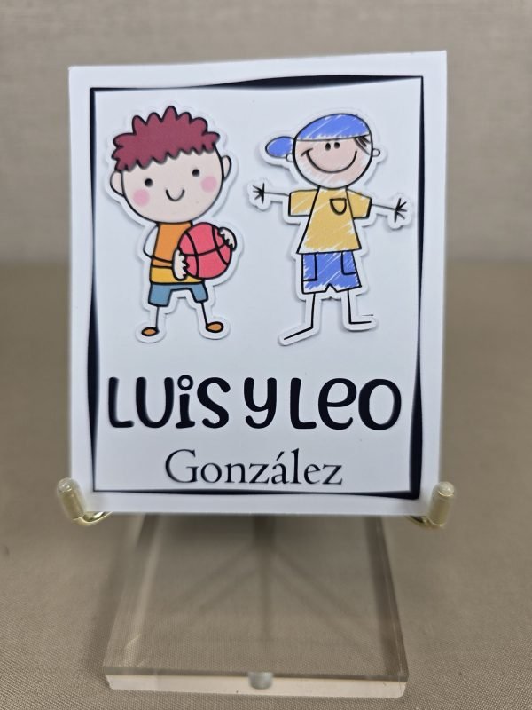 12 Tarjetas 3D Niños