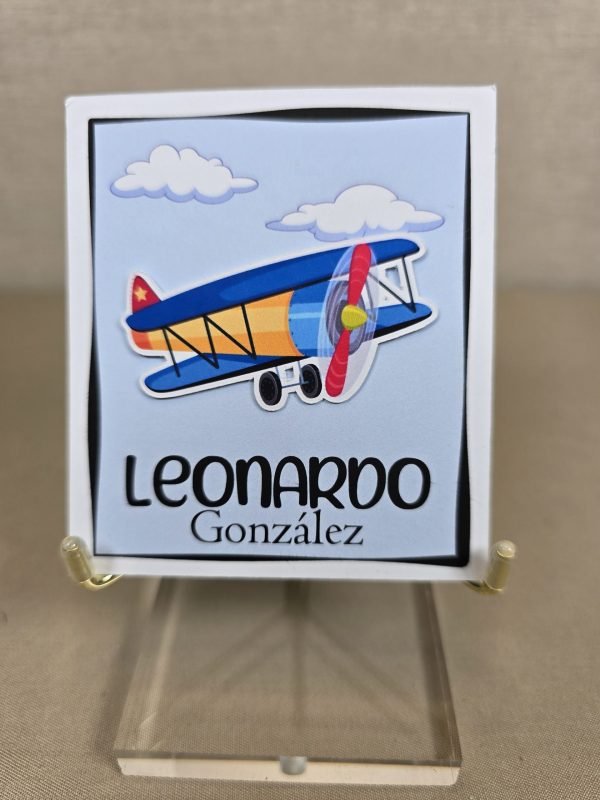 12 Tarjetas 3D avion