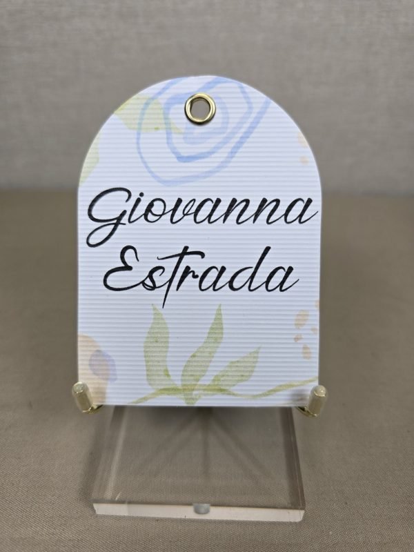 18 Tarjetas arco Giovanna