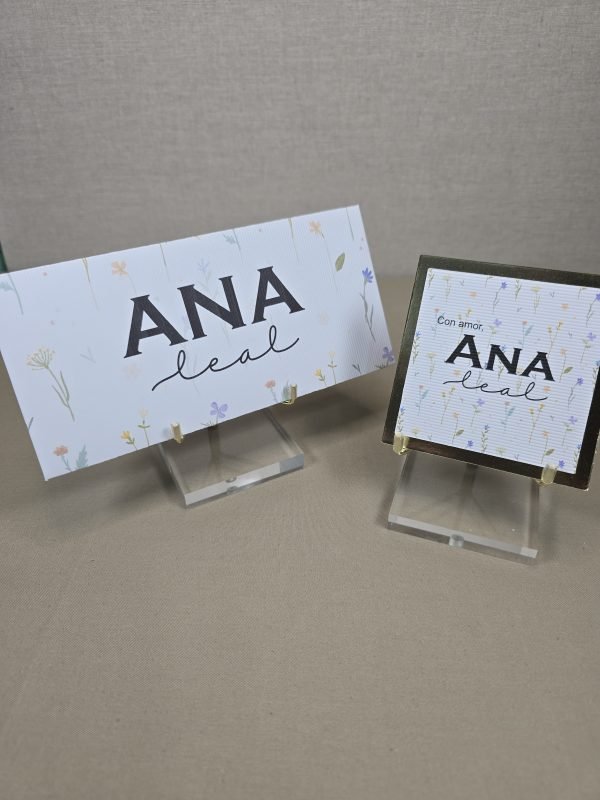 Set de 10 sobres y 10 tarjetas Ana