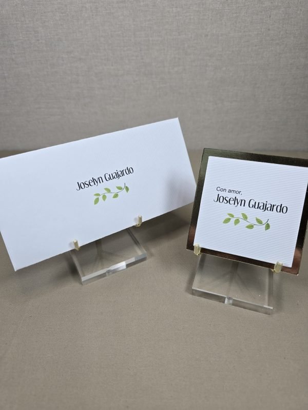 Set de 10 sobres y 10 tarjetas Joselyn