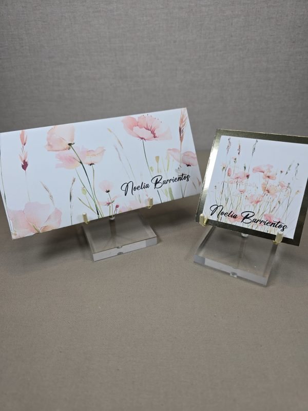Set de 10 sobres y 10 tarjetas Noelia