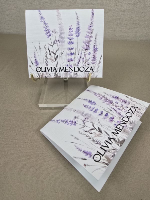 12 Tarjetas Olivia