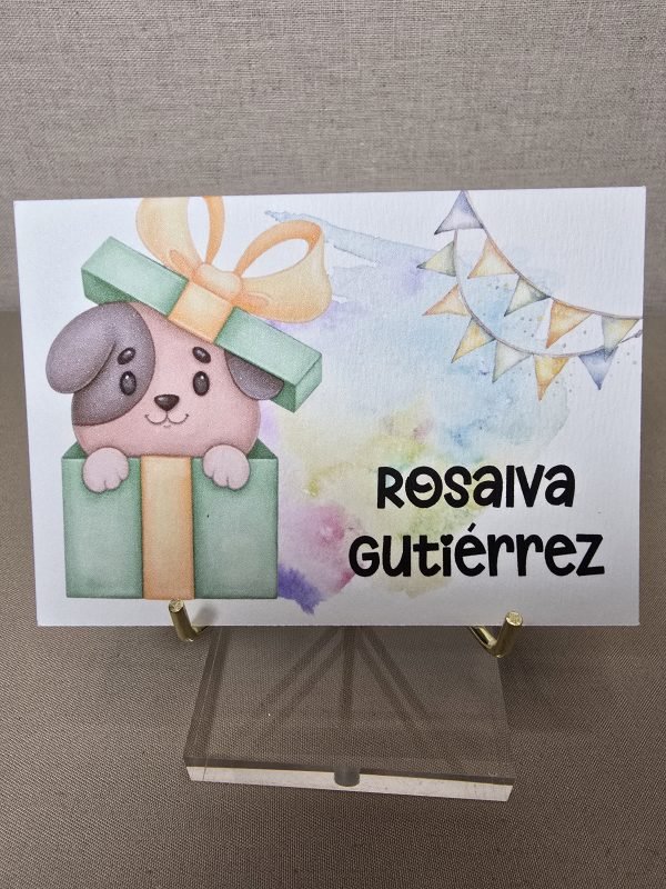 10 Tarjetas Rosalva
