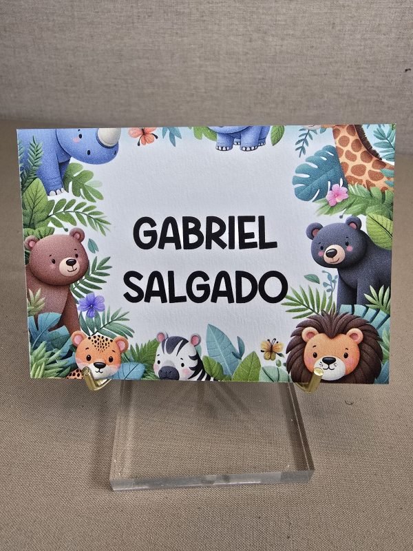 10 tarjetas Gabriel
