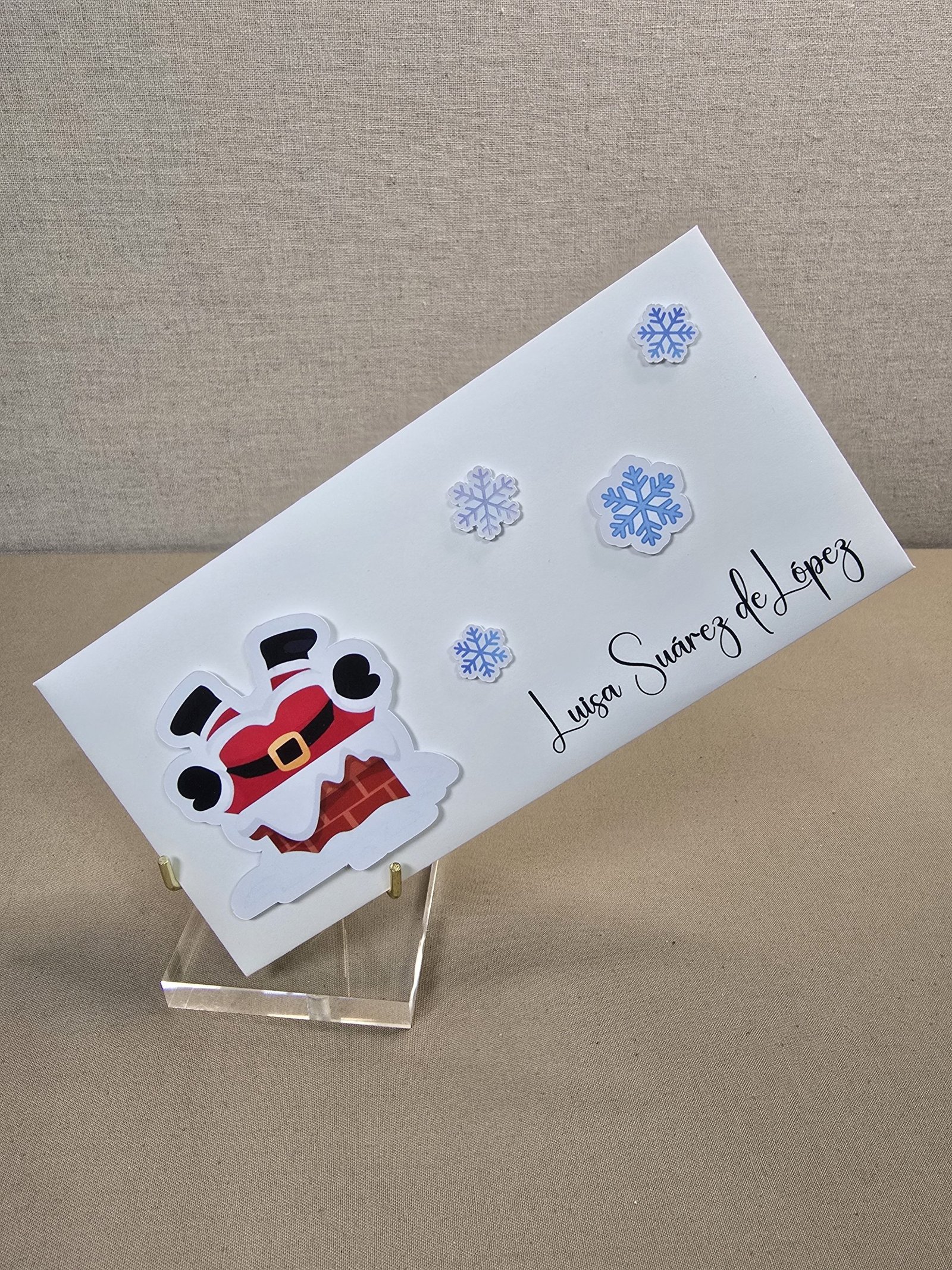 10 Sobres Santa Claus