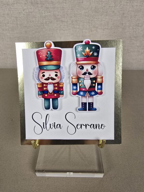 10 Tarjetas 3D Cascanueces