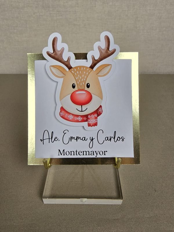 10 Tarjetas 3D Reno